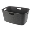 Pesukorv Curver Softex, 45 l, tumehall, 57 x 27 cm