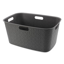 Pesukorv Curver Softex, 45 l, tumehall, 57 x 27 cm