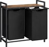 Pesukorv Leobert BLH201B01V1, 33 x 73 cm, must