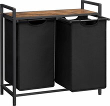 Pesukorv Leobert BLH201B01V1, 33 x 73 cm, must