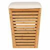 Pesukorv Wenko, 55 L, 40 x 40 x 56 cm, bambus