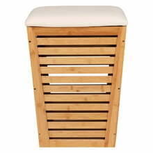 Pesukorv Wenko, 55 L, 40 x 40 x 56 cm, bambus