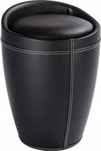 Pesukorv Wenko Linen Look, 20 L, must
