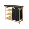 Triikimislaud Kipit 1443FL Bamboo, 111 x 34 x 82 cm, must