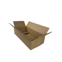 Klapiga karbid Bestpak, 200 x 120 x 80 mm, 320 g/m2, 30 tk, hallpruun