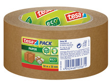Pakketeip Tesa 57180, paber, 50 mm x 50 m, pruun