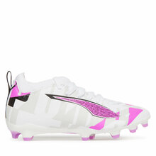 Jalgpallijalatsid Puma Ultra 5 Match Forever FG/AG Jr 108413 01, suurus 37, valge