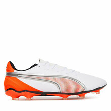 Jalgpallijalatsid Puma King Match FG/AG 108832 01, suurus 42 1/2, valge
