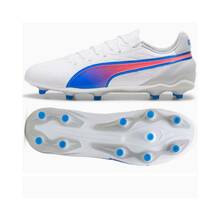 Jalgpallijalatsid Puma KING Match FG/AG 107863 02, suurus 45, valge