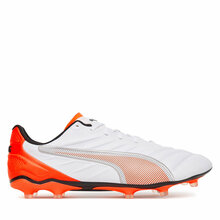 Jalgpallijalatsid Puma King Pro FG/AG 108828 01, suurus 44, valge