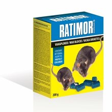 Näriliste mürk Ratimor Brodifacoum, 200 g