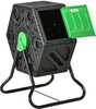 Kompostikast Outsunny, 65 L, 60 x 49 x 77 cm, must