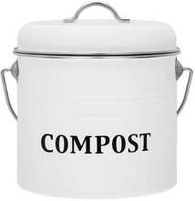 Kompostikast Maku, 3.5 L, valge