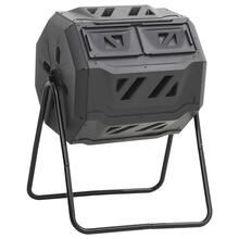 Aia kompostikast Mobellex 160 L, 73 x 64 x 95 cm, must