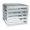 Kompostikast Timbela M800, 704 L, 91 x 91 x 85 cm