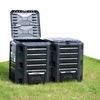 Aia komposter Mobellex, 800 L, must