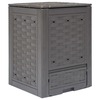 Aiakomposter Mobellex, 300 L, 60 x 60 x 83 cm, pruun