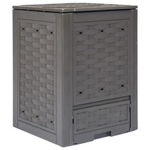 Aiakomposter Mobellex, 300 L, 60 x 60 x 83 cm, pruun