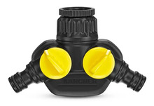 Vooliku jaotur Karcher 2.645-199.0, 12.5 - 19 mm, kahe haruga