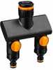 Kraaniliitmik Fiskars Comfort 1070577 kahe vooliku ühendusega On/off