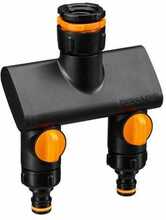 Kraaniliitmik Fiskars Comfort 1070577 kahe vooliku ühendusega On/off