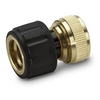 Messingist voolikuliitmik Karcher 2.645-018.0, 3/4, Aqua Stop