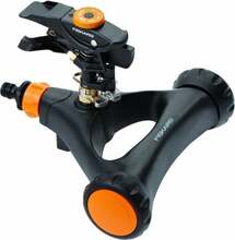 Impulssprinkler Fiskars 1023656 ratastega, metall