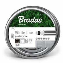 Kastmisvoolik Bradas WHITE LINE 16 mm, 20 m, hall