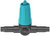 Reguleeritav tilguti Gardena Micro Drip System Adjustable Series Dripper 13315-20, 0-15 l/h, must/türkiis