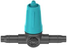 Reguleeritav tilguti Gardena Micro Drip System Adjustable Series Dripper 13315-20, 0-15 l/h, must/türkiis