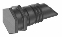 Tagumine tihvt Gardena 13215-20, 4,6 mm, 10 tk, must