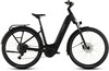 Elektriratas Cube Touring Hybrid ONE 600 Easy Entry, 46 cm, coalnchrome
