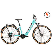Elektrijalgratas Rock Machine Crossride INT e425 Lady, 29, M, 250W, türkiis