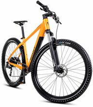 Elektriline jalgratas Romet e-Rambler 1.0 504WH 2025, 18, M, oranž-graafiit