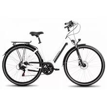 Elektriratas Romet ProEco Wave AN 1.0 R, 19, L, 504Wh, valge/must