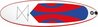 SUP laud CS Aqua, 300 x 83 x 15 cm, punane/sinine