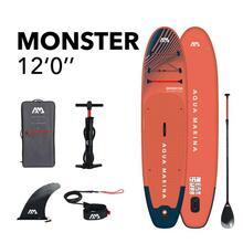 Aerulaud Aqua Marina MONSTER, 366 x 84 x 15 cm, BT-23MOP