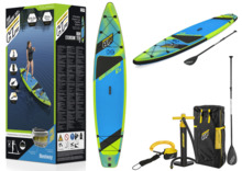 Täispuhutav aerulaud Bestway Hydro-Force Aqua Excursion Tech 381x79x15 cm