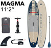 Täispuhutav aerulaud Aqua Marina Magma BT-23MAP 340x84x15 cm, beež