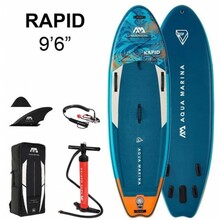 SUP laud Aqua Marina Rapid BT-22RP 289x84x15 cm, sinine