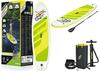 Täispuhutav aerulaud Bestway Hydro-Force Sea Breeze 305x84x12 cm, valge/roheline