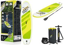 Täispuhutav aerulaud Bestway Hydro-Force Sea Breeze 305x84x12 cm, valge/roheline