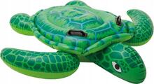 Täispuhutav ujumisrõngas Intex LIL Sea Turtle, 150 x 127 cm, roheline