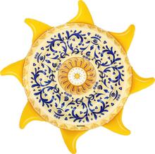 Täispuhutav parv Bestway Sunny Sicily Island, 226 x 226 cm