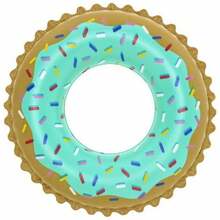 Täispuhutav ujumisrõngas Bestway Sweet Donut 36300, 91 cm, pruun/roheline