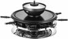Elektrigrill Unold Raclette Multi 4-in-1 48726, must/roostevaba teras, 1300 W