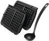Vahvliplaadid Tefal Waffle Plates XA724810, must
