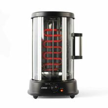 Vertikaalne grill Livoo DOM323, must, 1500 W, 21 l, pöörlemine 360