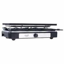 Elektrigrill Adler AD 6616, must/roostevaba teras