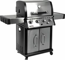 Gaasigrill Yato YG-20013, 17,5 kW, 46 x 65 cm